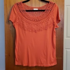 Anthropologie Meadow Rue crochet top